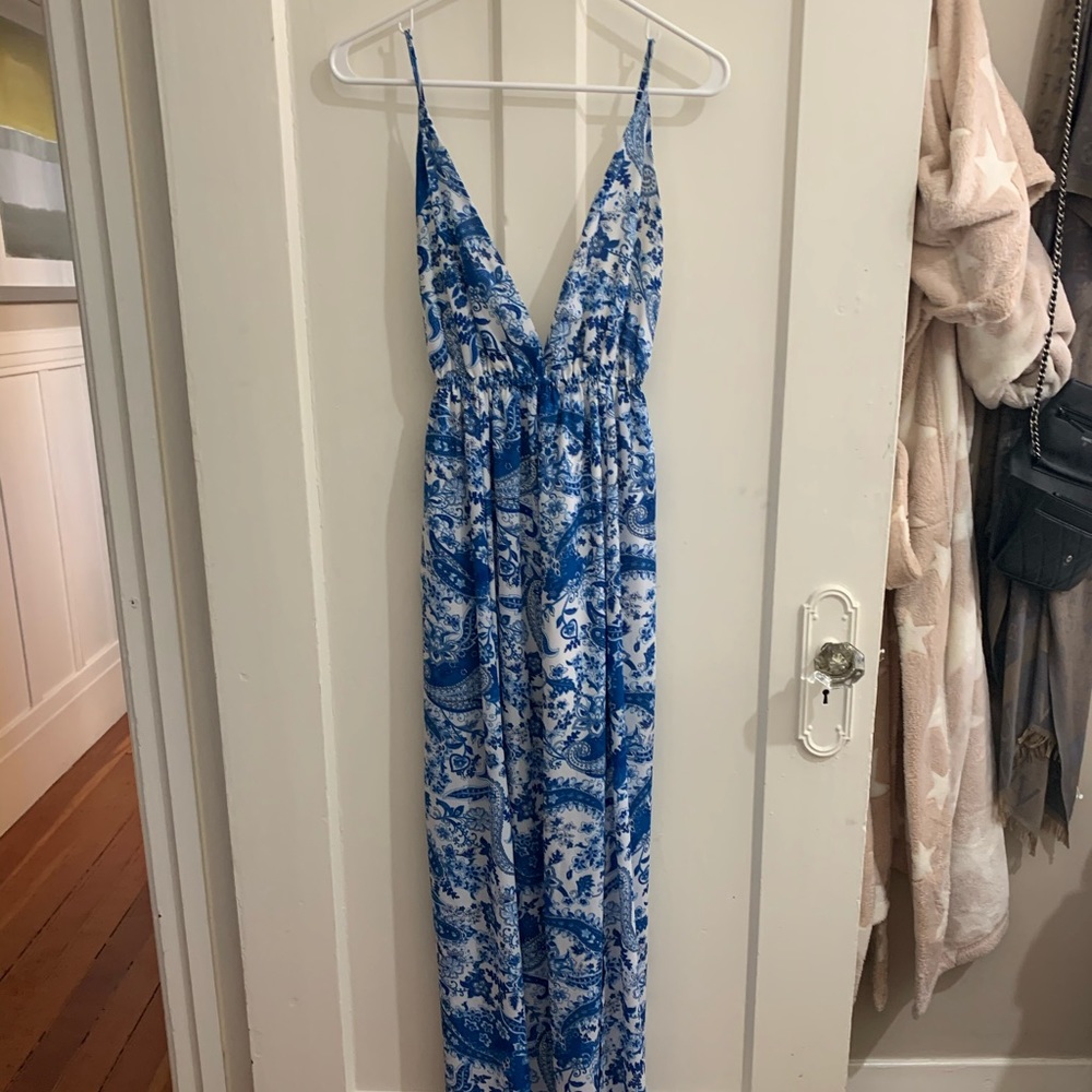 AQUA maxi dress